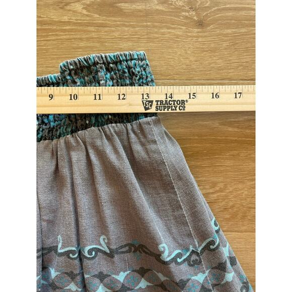COPY - Free People skirt Boho festival hippy linen blend M fairy core peasant - Picture 5 of 8